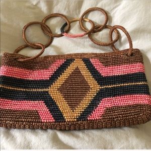 Sensi Studio - Straw woven hand bag